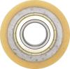 Rolle VSL ø75/25 x 25 mm VU 93°/St. Lager 6205 ZZ, überdreht, Sicherungsring